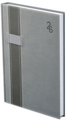 TopTimer Határidőnapló TOPTIMER Vario V012 B/6 heti fehér lapos szürke-sötétszürke 2026 (T012V-005) - papir-bolt