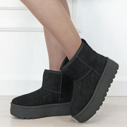 SOFILINE Ghete negre imblanite cu talpa groasa LT33-45 111 (LT33-45BLACK-40)