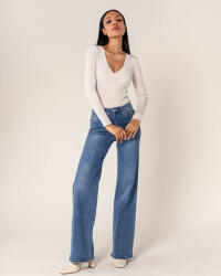 Nina Carter Blugi Dama Evazati Nina Carter Albastri P211-5 M8 (P211-5MEDIUMBLUE-42)