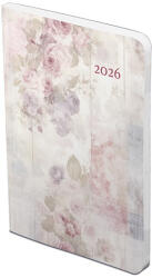 TopTimer Határidőnapló TOPTIMER Joy Flexi F012 B/6 heti fehér lapos Pasztel 2026 (T012F-006) - papir-bolt