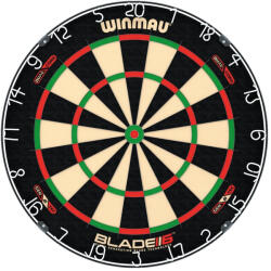 Target Darts tábla, Winmau BLADE 6 DUAL CORE, élezett dróttal, verseny minőségű, sisalból