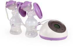 Cangaroo Elegance duo elektromos mellszívó 2 tartállyal fehér/lila