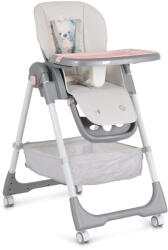  RAFFY etetőszék, könnyű, kompakt, multifunkciós, macis mintával PINK