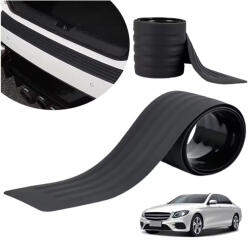  Gumis védő csík - lökhárító és csomagtérajtó védelmére, fekete PVC, 90 cm (3158)