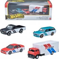 Mattel Hot Wheels Premium BRE Datsun camion cu masini HRT52