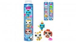 BANDAI Littlest Pet Shop Pet Trio Tube 00550 Figurina
