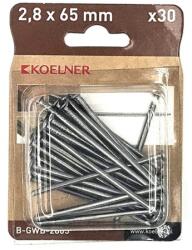  Huzalszeg - 2, 8 × 65 mm - 30 db/bliszter Kód: 05405