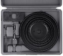  Körkivágó készlet Strend Pro CHS 6333, fába, 8 db, 64-127 mm - fa, műanyag és gipszkarton - Kód: 212038