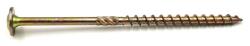 Faszerkezet építő csavar lapos fejű 6×220 mm, süllyesztett fejű TORX T-30 sárga horgany KO UC-6220 LAPOS PRO-FAST Kód: 59131