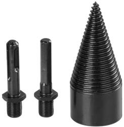  Hasító ék, kúp 42 mm, HEX 1/2" és SDS+ adapterek, fához Kód: 226745