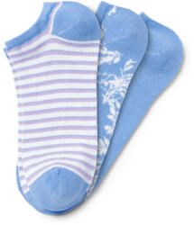 Tchibo - 3 pár női bokazokni szettben - nő - méret 35-38 - kék - tchibo - 1 495 Ft