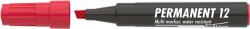 ICO Alkoholos marker 1-4mm, vágott Ico 12 piros (9580008004)