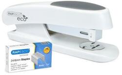 Rapesco Tűzőgép, 24/6, 20 lap, antibakteriális, RAPESCO "Germ-Savvy ECO Sting Ray", fehér (IR1483) - fiorex