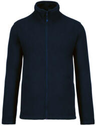 Kariban Uniszex FALCO cipzáras mikropolár pulóver, Kariban KA911, Navy-XL (ka911nv-xl)