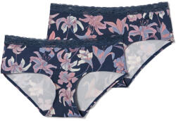 Tchibo - 2 női magas derekú alsó - nő - méret M 40/42 - kék - tchibo - 3 495 Ft