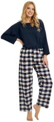 Taro Pijama dama TARO ASTRID 3441 albastru închis FLANEL: L (31690 L)