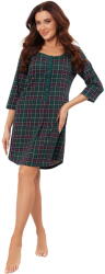 Italian Fashion cămașă de noapte FOGGIA mânecă 3/4, imprimeu: S (AAF-KKN-FOGG-3-DR S)