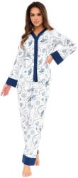 Cornette Pijama de damă cu nasturi CORNETTE 514/443 AMBER ecru: S (31760 S)