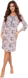 Italian Fashion cămașă de noapte LACENTA mânecă 3/4, imprimeu: XL (AAF-KKN-LACE-3-DR XL)