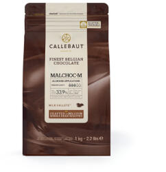 Callebaut Belga tejcsokoládé pasztilla édesítőszerrel, 30, 4%, 1kg (CAL00324)