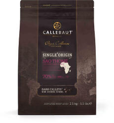 Callebaut Sao Thomé étcsokoládé, 70%, 2, 5kg (CAL00530)