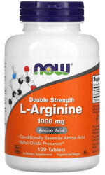 NOW L-Arginine, Double Strength, 1000mg, Now Foods, 120 tablete