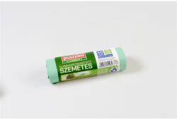 Mazzini Szemeteszsák újrahasznosított 60 liter 55 x 70 cm 10 db/tekercs Mazzini_zöld (64625) - irodasziget