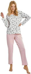 Taro Pijama dama TARO MARTINA 3451 alb INTERLOCK: L (31681 L)
