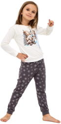 Cornette Pijama fete CORNETTE 977/190 FRIENDS ecru: 86/92 (32424 86/92)