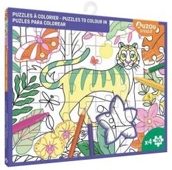 AUZOU Kreatív puzzle - kiszínezhető (Auzou2288)