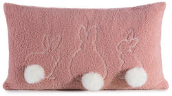  Spring54 húsvéti díszpárnahuzat Pasztell rózsaszín 30x50 cm