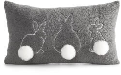  Spring37 húsvéti díszpárnahuzat Acélszürke 30x50 cm