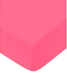  Gumis lepedő pamutvászon alapanyagból 160x200 cm - pink