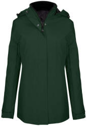 Kariban KA6108 női parka kabát - forest green szín (ka6108fo-l)