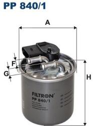 FILTRON filtru combustibil FILTRON PP 840/1 (PP 840/1) - centralcar