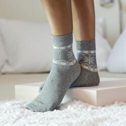 Aura Via Mikulásos-Karácsonyi hópiés női zokni 38-41 101547