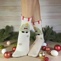 Aura Via Mikulásos-Karácsonyi női gyapjú zokni 38-41 101586