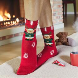 Aura Via Mikulásos-Karácsonyi női gyapjú zokni 38-41 101574