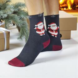 Aura Via Mikulásos-Karácsonyi női gyapjú zokni 35-38 101588