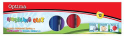 Optima Gyurma OPTIMA színes 200 g 10 darabos (100101) - kreativjatek