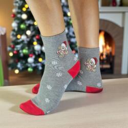 Aura Via Mikulásos-Karácsonyi női zokni 38-41 101491