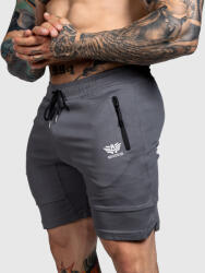 Iron Aesthetics Sportos short Iron Aesthetics Lightning, sötétszürke: M Szürke