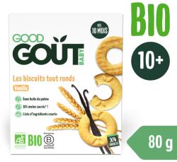 Good Gout BIO Vaníliás karikák (80 g) - healthfactory