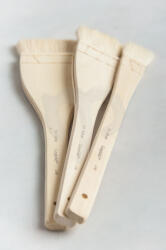 Természetes szálú ecset/kecskeszőr - 3 részes szett (ecsetek)