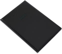 Realsystem Határidőnapló Standard B/5, heti fehér lapokkal fekete Realsystem 2026 (5611-01) - iroszer24