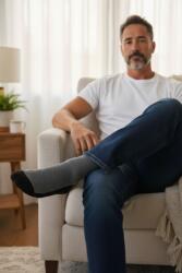 Pesail Férfi thermo zokni, gumi nélküli, 5 pár/csomag