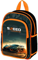 KARTON PP Autós hátizsák, 2 rekeszes, 30x22x10cm, Speed Acceleration (KPP-1-60824) - officetrade