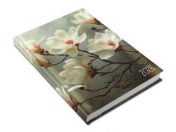 Realsystem határidőnapló, A/5, napi tervező, 2026, Picture magnólia (RSZ-5321-62) - officetrade