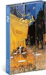 Realsystem mágnessel záródó agenda, határidőnapló, 13x21cm, heti tervező, 2026, Vincent van Gogh (RSZ-5413-VG) - officetrade