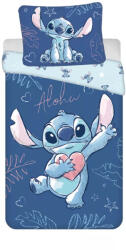 Disney Lilo és Stitch, A csillagkutya Aloha Blue ágyneműhuzat 140×200cm, 70×90 cm (JFK040676) - oliviashop